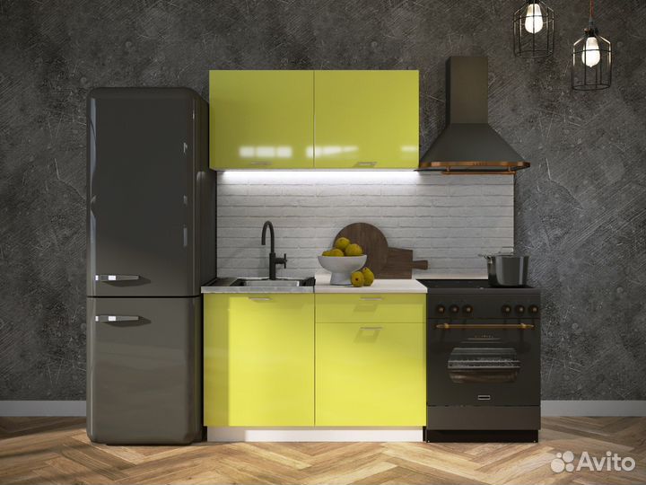 Кухня мдф Ритмо 1,2 метра