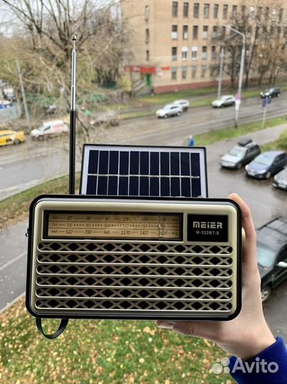 Радиоприемник с солнечной батареей Meier