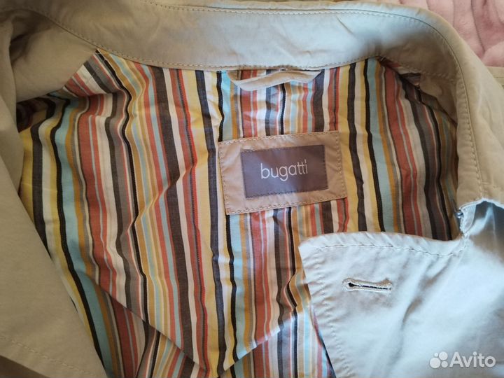 Винтажный тренч Bugatti