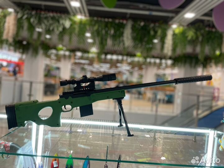 Винтовка на пульках детская