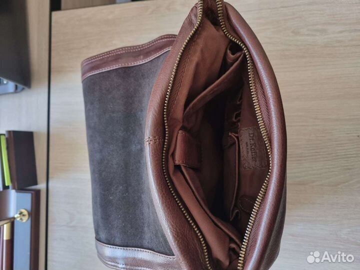 Сумка планшет мужская D.Koffer, натуральная кожа