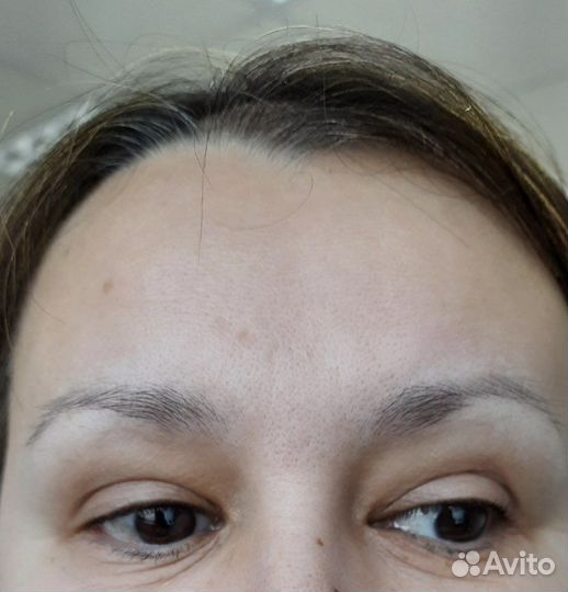 Напыление бровей
