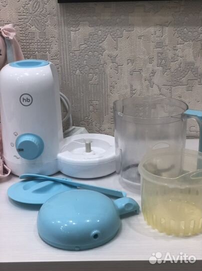Пароварка блендер happy baby