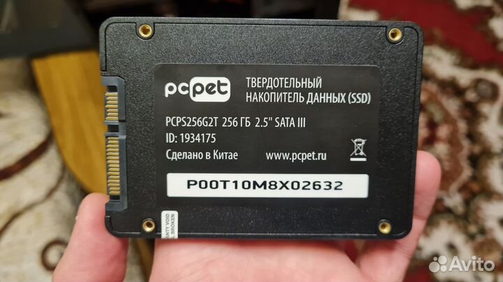 SSD PC Pet 256 GB 2.5