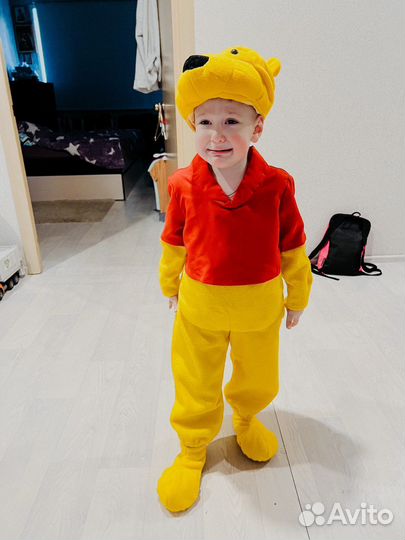 Новогодний костюм мишки(винни пух)