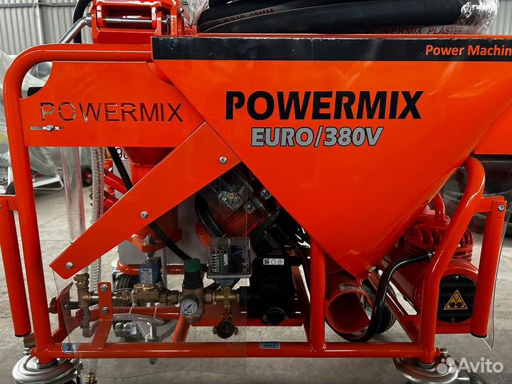 Штукатурная станция PowerMix Euro 380В