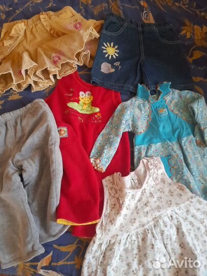 Вещи пакетом для девочки