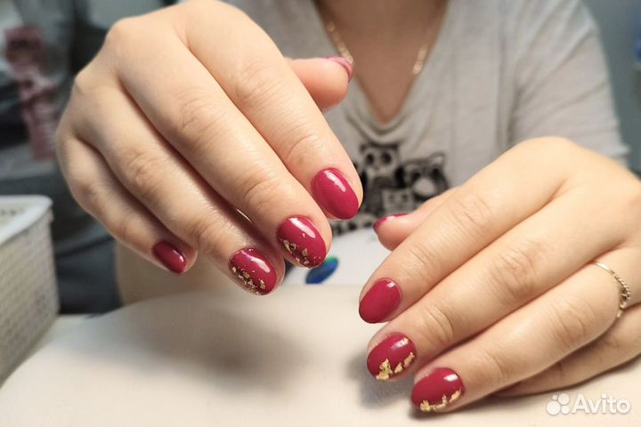 Маникюр гель лак