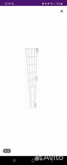 Боковая защитная сетка от падения кошек