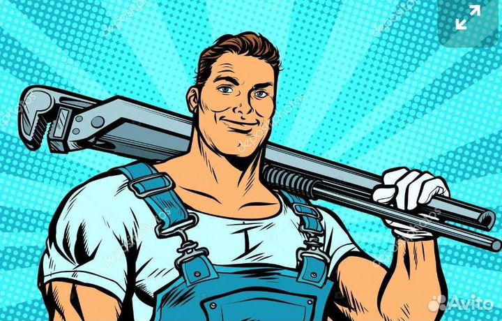 Сантехник,отделка