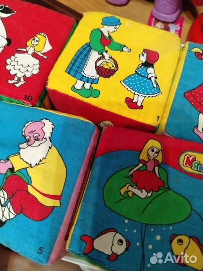 Мягкие кубики