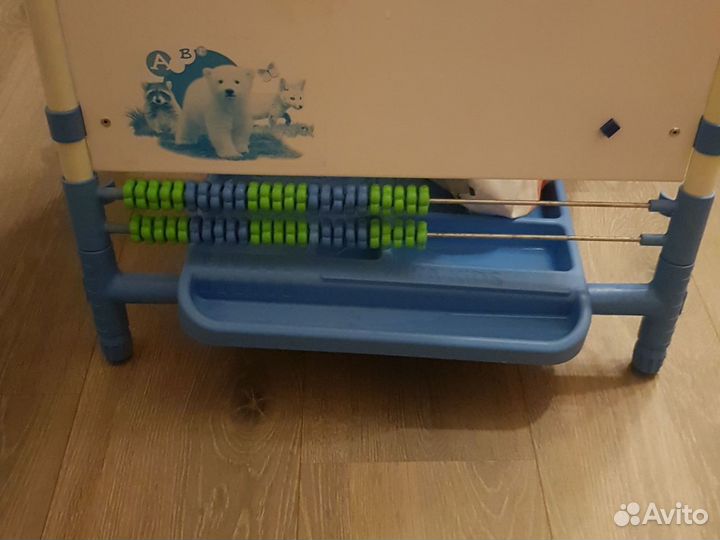 Детский стул IKEA + развивающая доска