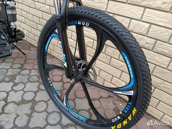 Велосипед складной на литых дисках взрослый