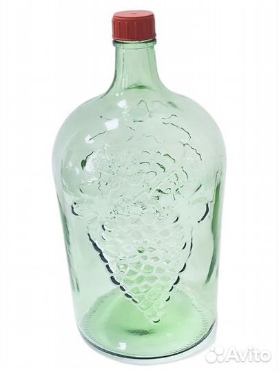 Бутыль стеклянная 0,5, 1, 3, 5, 7, 10 литров