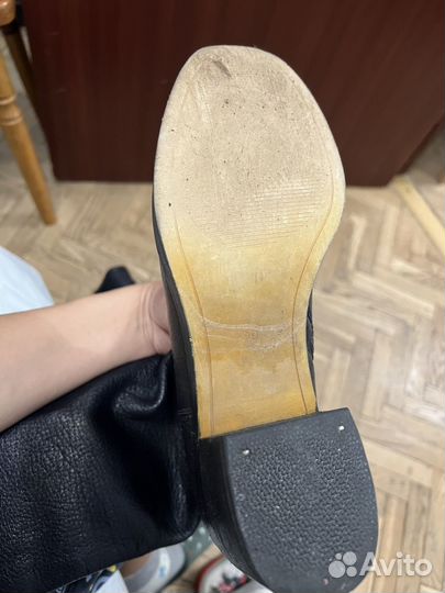 Сапоги женские натуральная кожа 38-39