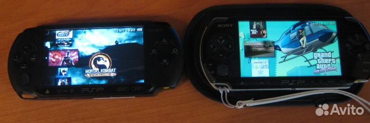 PSP + PS vita разные
