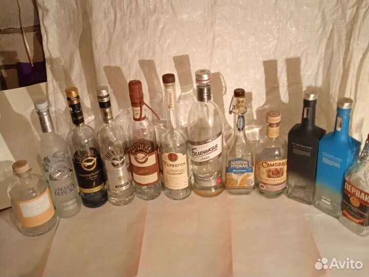 Бутылки для коллекции. Торг за опт