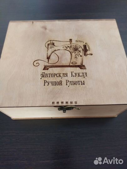 Интерьерная кукла ручной работы (продана)