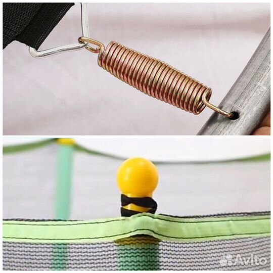 Детский батут с сеткой