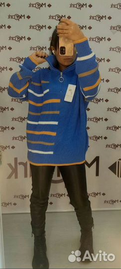 Джемпер женский новый оверсайз