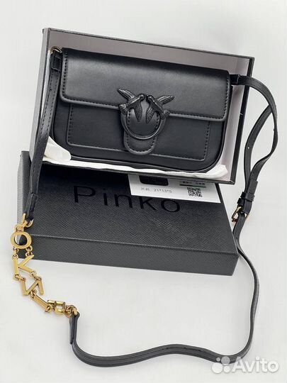 Сумка pinko натуральная кожа