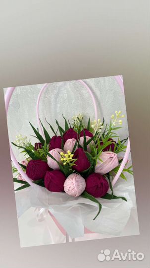 Съедобные букеты из конфет