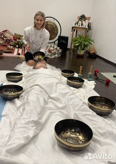 Обучение Основы звукотерапии Поющие Чаши Гонг