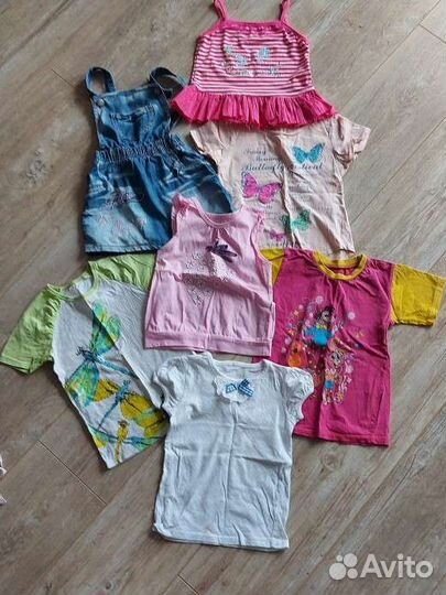 Вещи на девочку на рост 98-104 пакетом