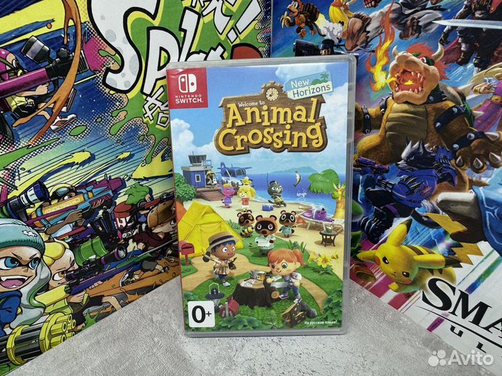 Animal crossing картридж для Nintendo Switch