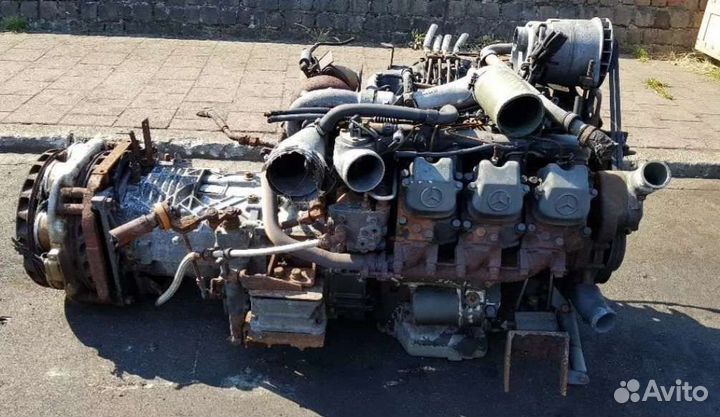 Двигатель мерседес с кпп zf6