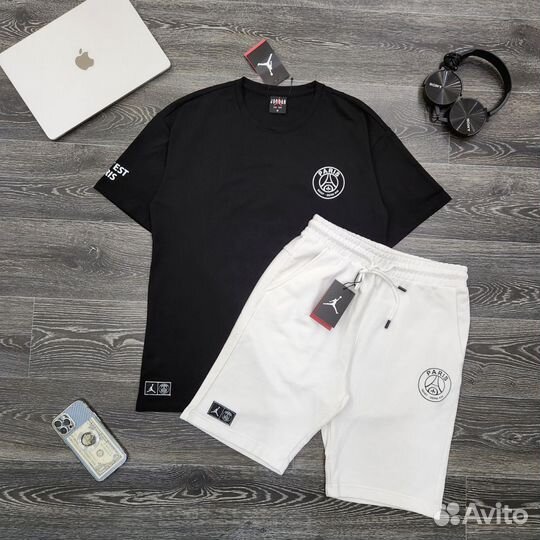 Футболка и шорты nike psg