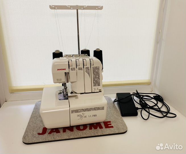 Оверлок janome