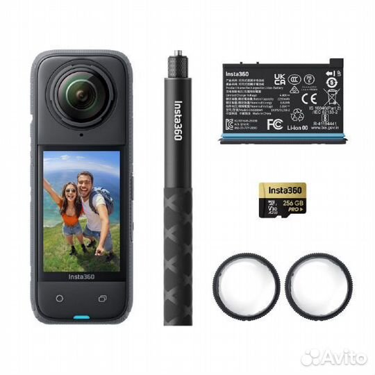 Экшн камера Insta360 X4 Adventure Bundle