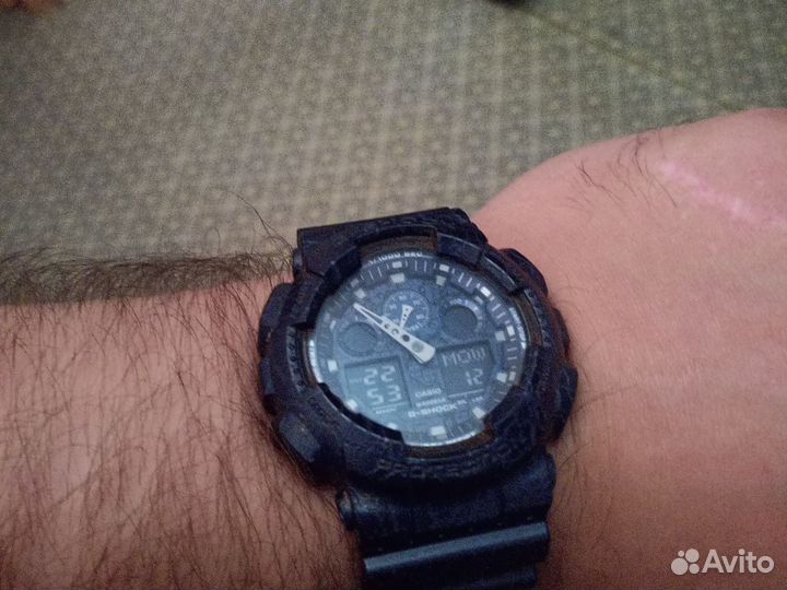 Часы мужские casio g shock (5081) ga-100cg