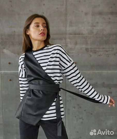 Стильный ассиметричный жилет