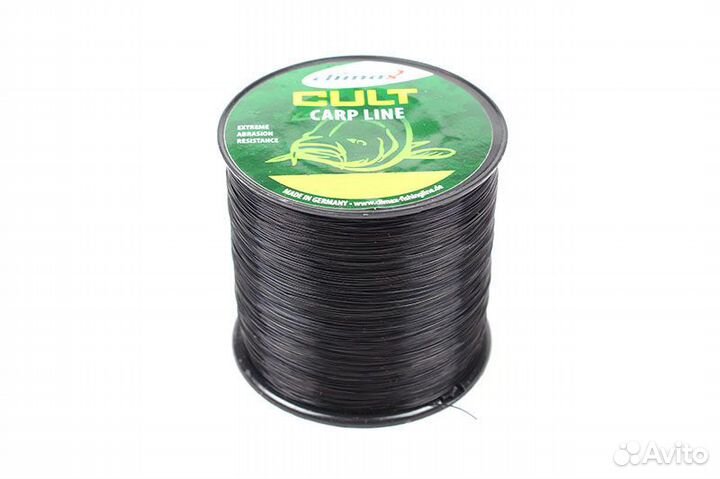 Леска Climax cult Carpline 1500м 6,2кг/0,28мм (Чер
