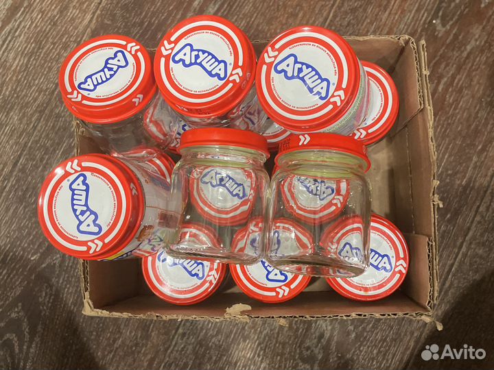 Баночки из под детского питания