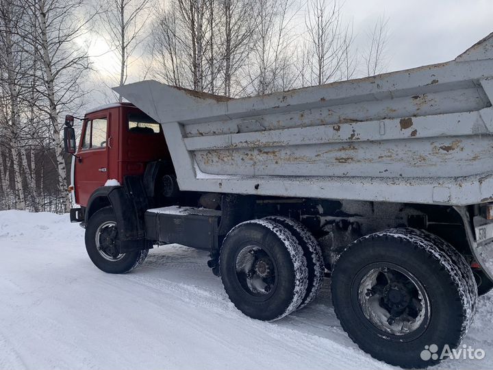 Самосвал 8 м³ КАМАЗ 5511, 1989