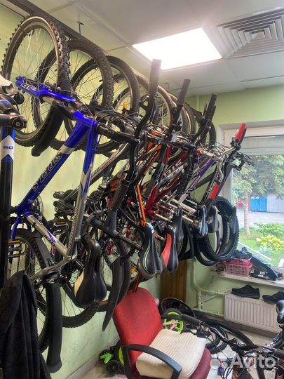 Сборка настройка прокат ремонт велосипедов