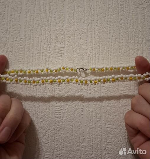 Чокер из бисера