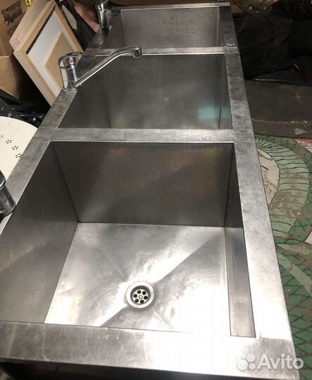 Мойка трехсекционная