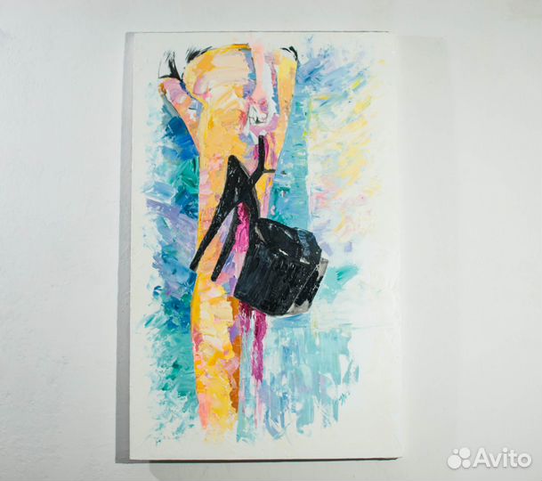 Картина большая маслом