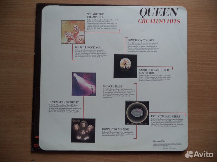 Queen – Greatest Hits / UK Original LP(Винил)
