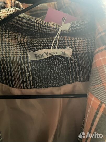 Пиджак клетка