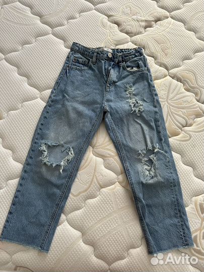 Zara джинсы, шорты, водолазки для девочки