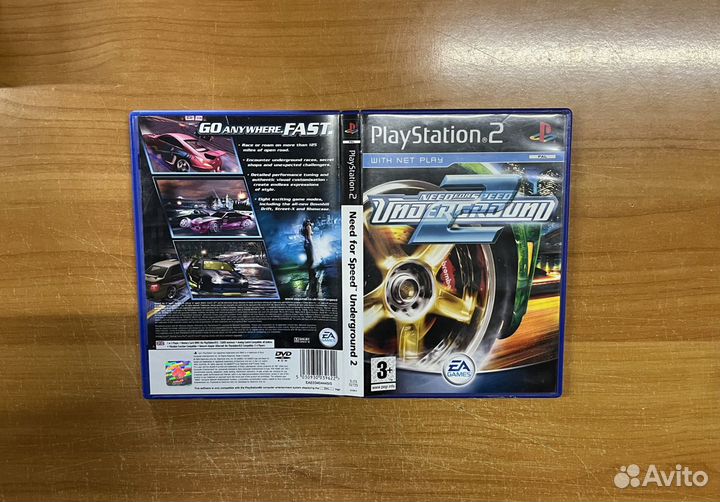 PS2 NFS Need for Speed Underground 2