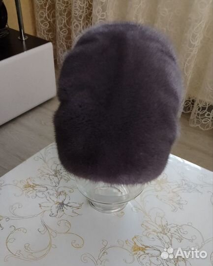 Шапка норковая женская, новая, размер 56-58