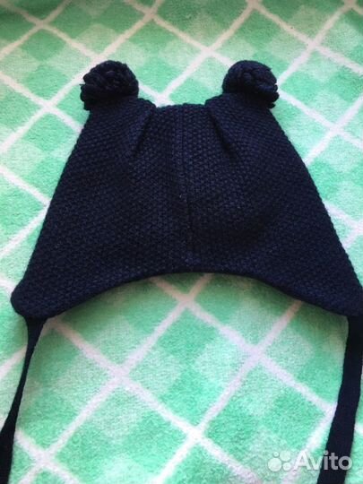 Шапка детская на новорожденного
