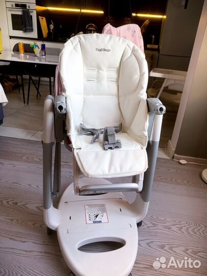 Стул для кормления peg perego tatamia follow me