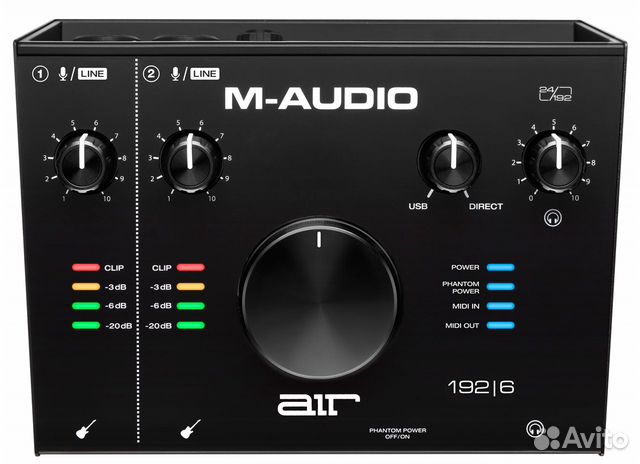 Аудиоинтерфейс M-Audio AIR 192 6 USB